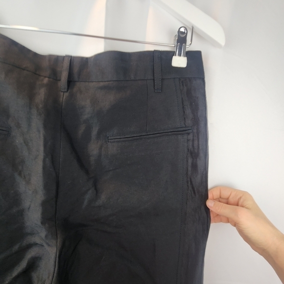 Ann Demeulemeester Black Linen and Silk Trousers size M (36) BNWT Missing Belt!! - Picture 13 of 15